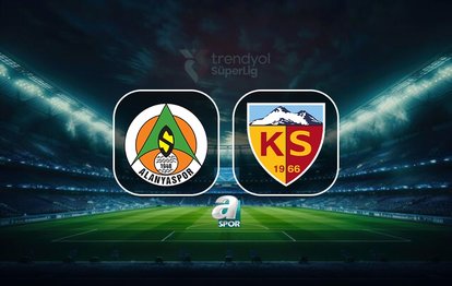 Corendon Alanyaspor-Zecorner Kayserispor maçı ne zaman? Saat kaçta, hangi kanalda?