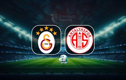 Galatasaray-Hesap.com Antalyaspor CANLI İZLE: Maç saati, kanalı ve muhtemel 11'ler